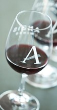 Andis Logo Wine Glass